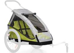 XLC Cloth Complete For Mono 2 Bicycle Trailer - Silver/Green