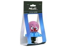 XLC DD-H03 Octopus Bicycle Horn - Pink/Blue