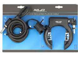 XLC Fantomas II Frame Lock + Plug-In Cable 180cm &#216;10mm - Bl