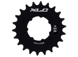 XLC S03 Rear Sprocket 22T 1/8\" Track + Ring - Black
