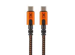 Xtorm USB C Cable 1.5M - Black/Orange