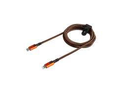 Xtorm USB C -> Lightning Cable 1.5M - Black/Orange