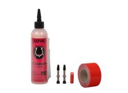 Zefal Tubless Kit 36mm Pv - Red